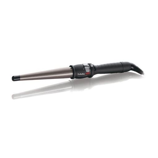 Изображение Плойка "CONICAL IRON" 65W, коническая 32-19мм,титаново-турмалиновое покритие, 25 режимов+коврик и защитные перчатки