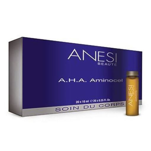 Изображение AMINOCEL A.H.A. ампулы с сывороткой для лечения целлюлита, 20 штХ10 мл.