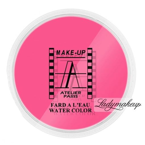 Изображение Акварель для боди-арта компактная "intense pink" - "ярко-розовое", 30 гр.