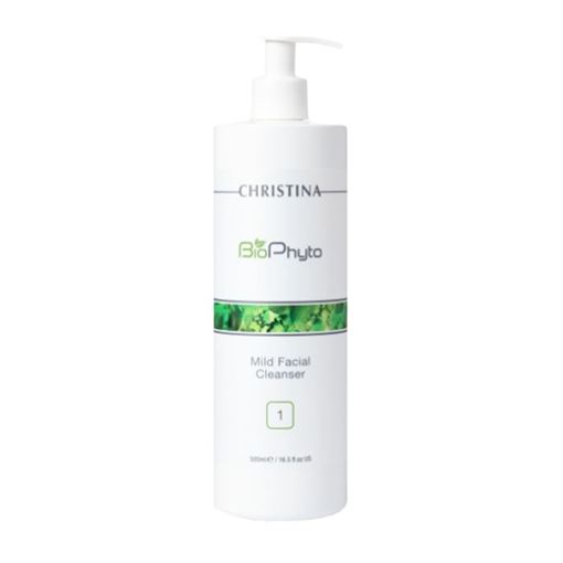 Изображение Bio Phyto - 1 Mild Facial Cleanser - Мягкий гель для умывания, шаг 1, 500мл.