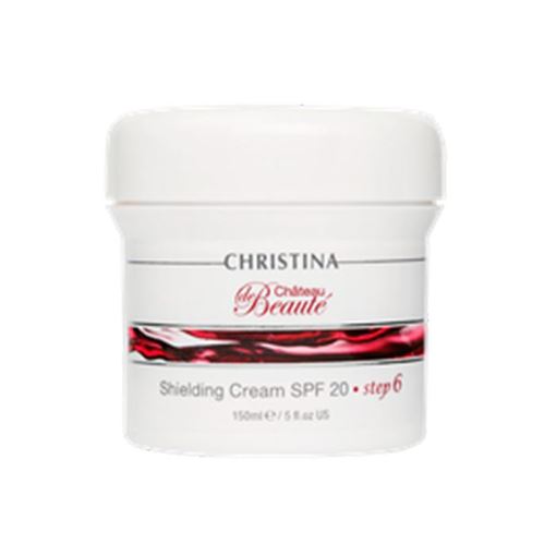 Изображение Chateau De Beaute - 6 Shielding Cream SPF-20 - Защитный крем SPF-20, шаг 6, 150мл.