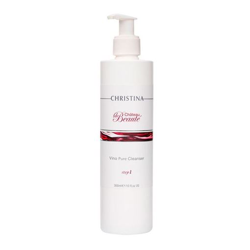 Изображение Chateau De Beaute - 1 Vino Pure Cleanser - Очищающий гель на основе экстрактов винограда, шаг 1, 300мл.