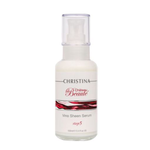 Изображение Chateau De Beaute - 5 Vino Sheen Serum - Сыворотка «Великолепие» на основе экстрактов винограда, шаг 5, 100мл.