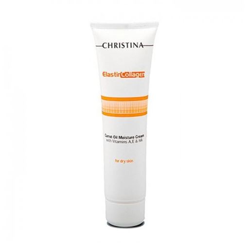 Изображение Elastin Collagen Carrot Oil Moisture Cream With Vit. A, E & HA - Увлажняющий крем  с морковным маслом, коллагеном и эластином для сухой кожи, 100мл.