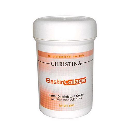 Изображение Elastin Collagen Carrot Oil Moisture Cream With Vit. A, E & HA - Увлажняющий крем  с морковным маслом, коллагеном и эластином для сухой кожи, 250мл.