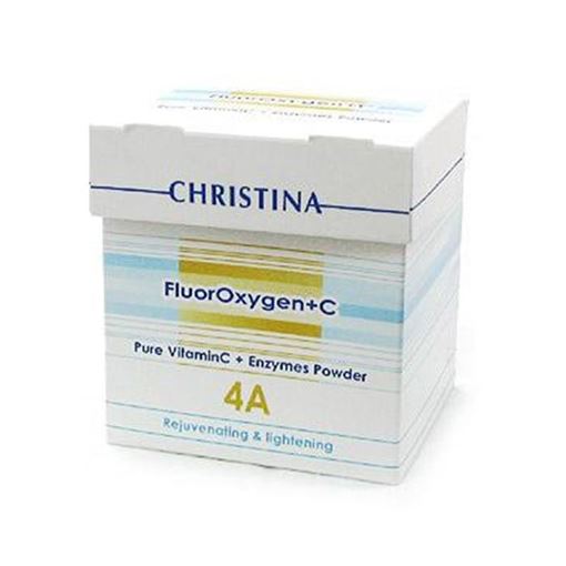 Изображение FluorOxygen+C - 4а Pure Vitamin C + Enzymes Powder - Пудра с энзимами и витамином С, шаг 4а, 150мл.