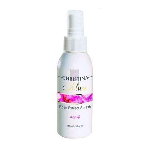 Изображение Muse - 4 Rose Extract Splash - Лосьон-спрей с экстрактом розы, шаг 4, 150мл.