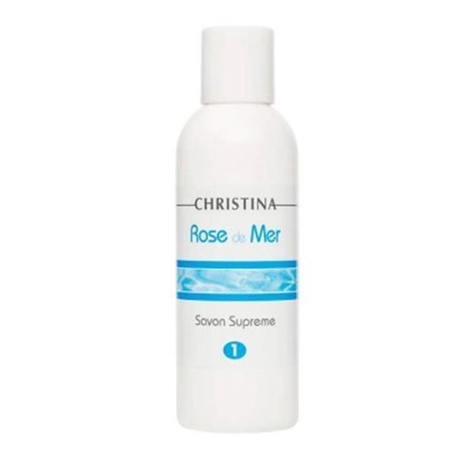 Изображение Rose De Mer - 1 Savon Suprem - Дезинфицирующее мыло для пилинга Роз де Мер, шаг 1, 150мл.