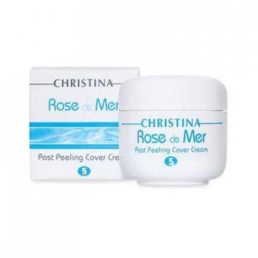 Изображение Rose De Mer - 5 Post Peeling Cover Cream - Постпилинговый тональный, защитный крем Роз де Мер, шаг 5, 20мл.