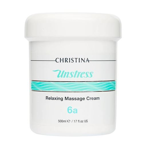 Изображение Unstress - 6a Relaxing Massage Cream - Расслабляющий массажный крем, шаг 6а, 500мл.