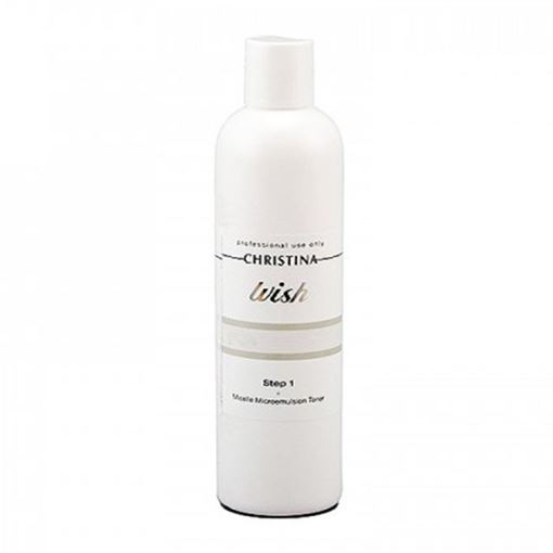 Изображение Wish - 1 Micelle Microemulsion Toner - Микроэмульсионный тоник с мицеллой, шаг 1, 300мл.