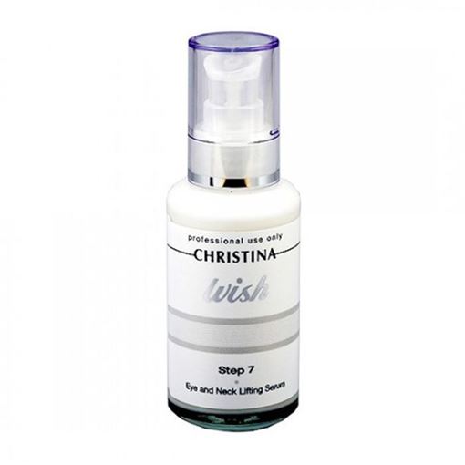 Изображение Wish - 7 Eye And Neck Lifting Serum - Сыворотка для подтяжки кожи вокруг глаз и шеи, шаг 7, 100мл.