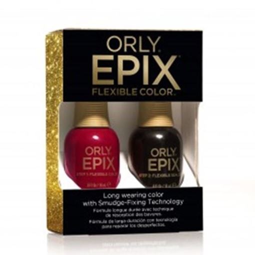 Изображение ORLY "Epix Launch Kit" - промо-набор, лак "Epix - Premier party" и закрепитель "Epix Sealcoat", по18мл