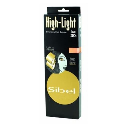 Изображение Бумага для окраски волос HI LITE GOLD, 9х40 см 200 шт."17
