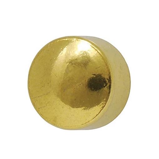 Изображение TRADITIONAL BALL STUDS Серьги для прокола Шарики, MIDI с позолотой
