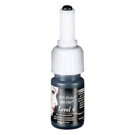 Изображение Adhesive Black LEVEL 3 - Клей для ресниц 3D-Lashes, чёрный, время высыхания 3-5сек, 5мл, срок годности 7 месяцев.