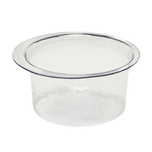Изображение Clear Cups - Одноразовые пластиковые чашечки для воды, прозрачные, 50шт.