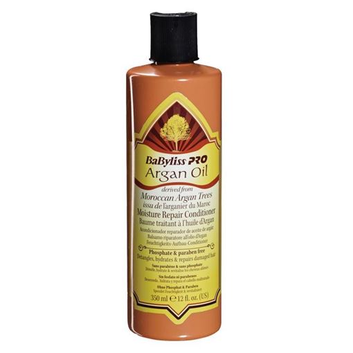 Изображение Кондиционер "ARGAN OIL MOISTURE REPAIR CONDITIONER", восстанавливает и смягчает кутикулу волоса, разглаживает поврежденные кончики и придает блеск, 350мл.