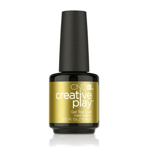 Изображение "CREATIVE PLAY GEL - Tор coat" - Закрепитель лака, 15мл.