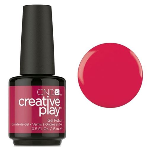 Изображение Гелевый лак для ногтей CND "CREATIVE PLAY GEL" №411 - "WELL RED", 15мл.