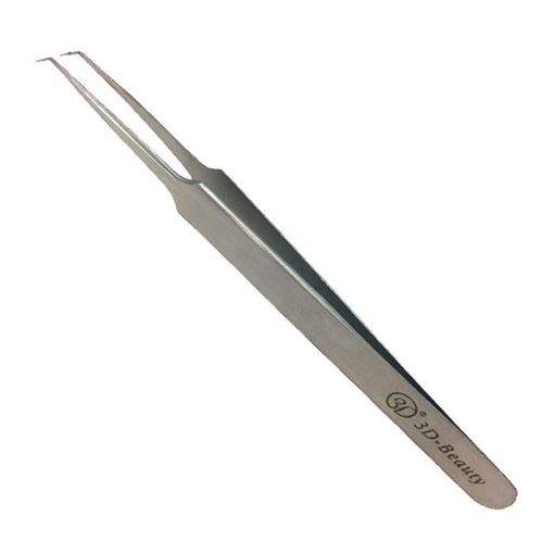 Изображение Tweezers Angled 45º - Пинцет профессиональный для наращивания ресниц, изогнутый на 45º.