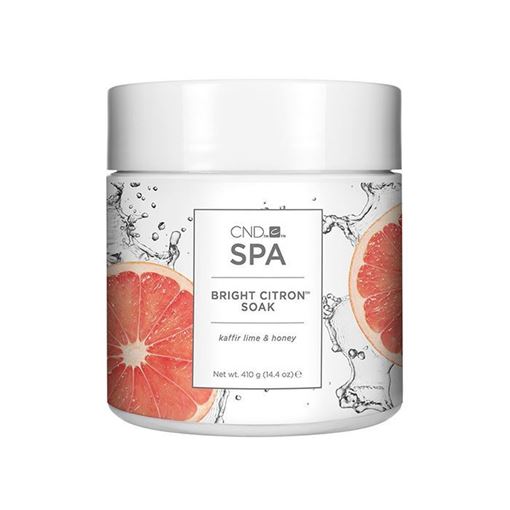 Изображение "BRIGHT CITRON SOAK" - Соль для ванн, смягчает, очищает и тонизирует кожу, подготавливая ее к дальнейшим СПА процедурам, 410гр.