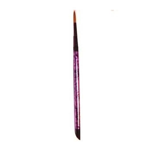 Изображение "MASTER SERIES SCULPTOR BRUSH" - Кисть средняя клиновидная, для акрила, со сменным наконечником. (фиолетовая)